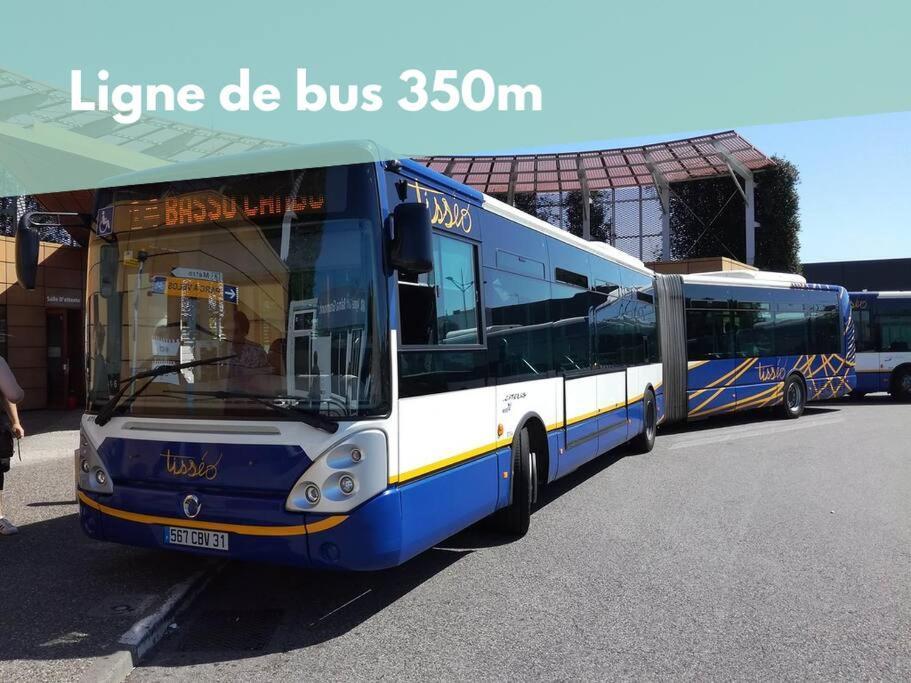2 Chambres - Proche Gare Sncf Avec Parking Тулуза Экстерьер фото